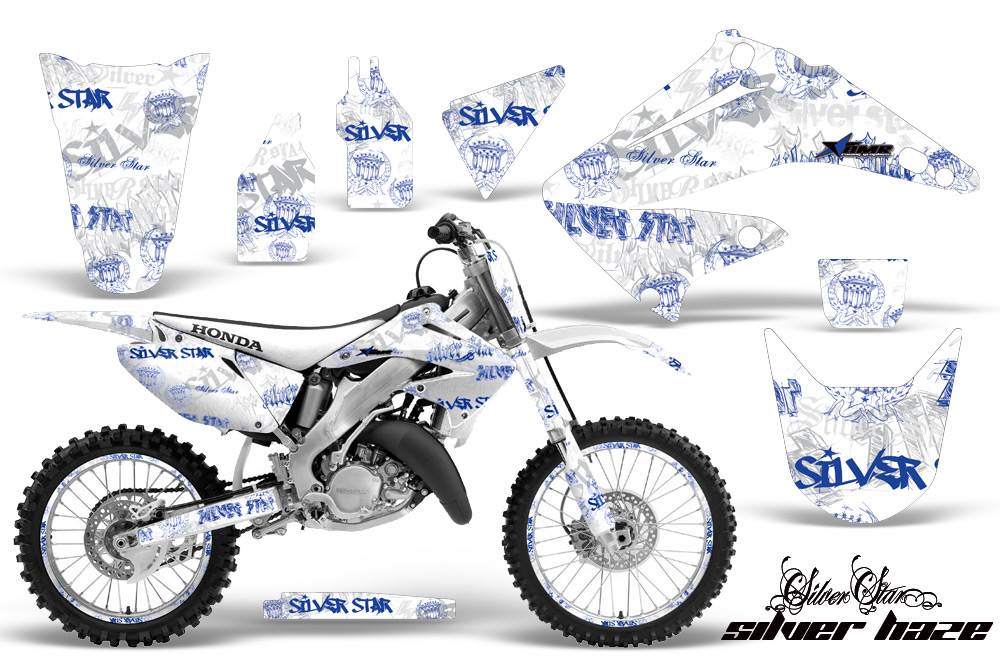 Honda CR 125 250 02 09 Graphics Kit SSSH BLW NPs